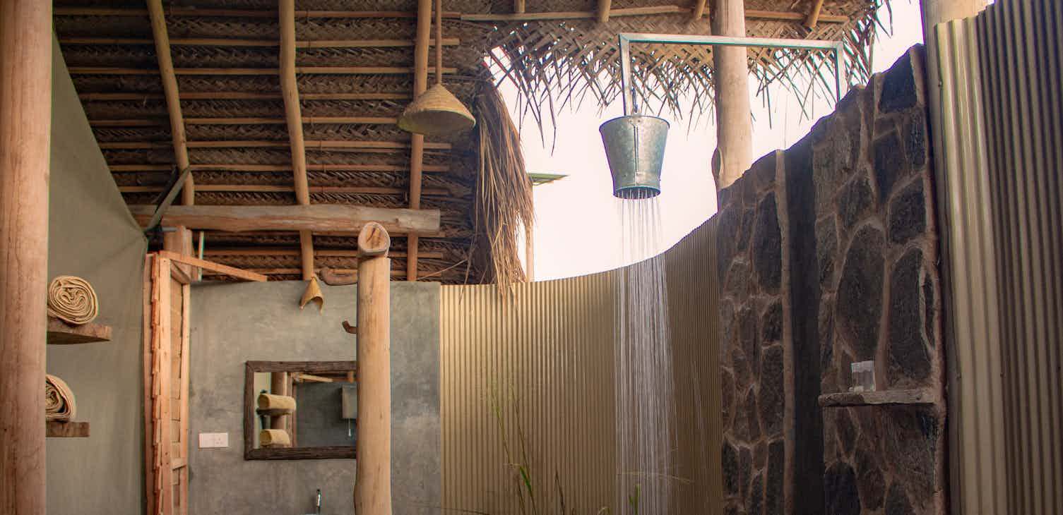 Nature style bathroom at Thema Hotels and Resorts