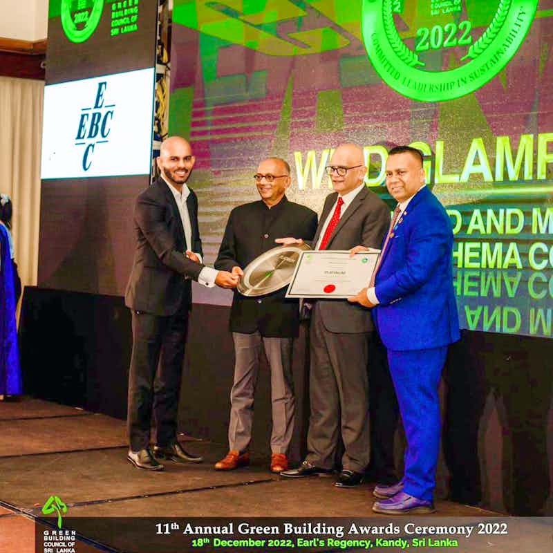 Wild Glamping Gal Oya Wins the Green Building Platinum Award