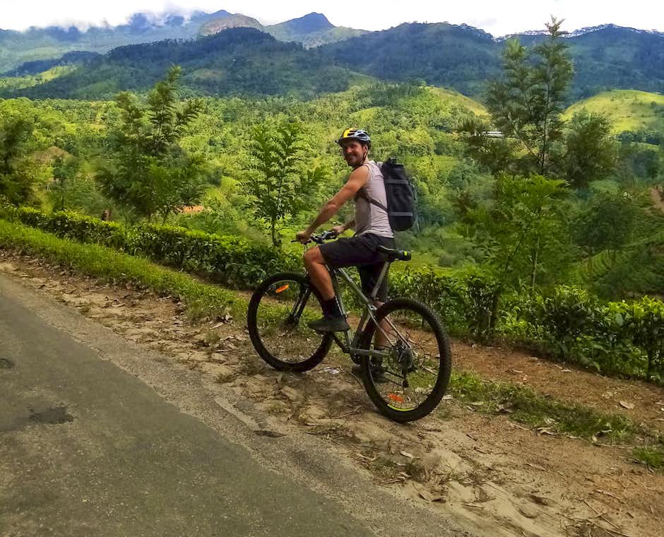 Bike Ride through the Hills of Kandy